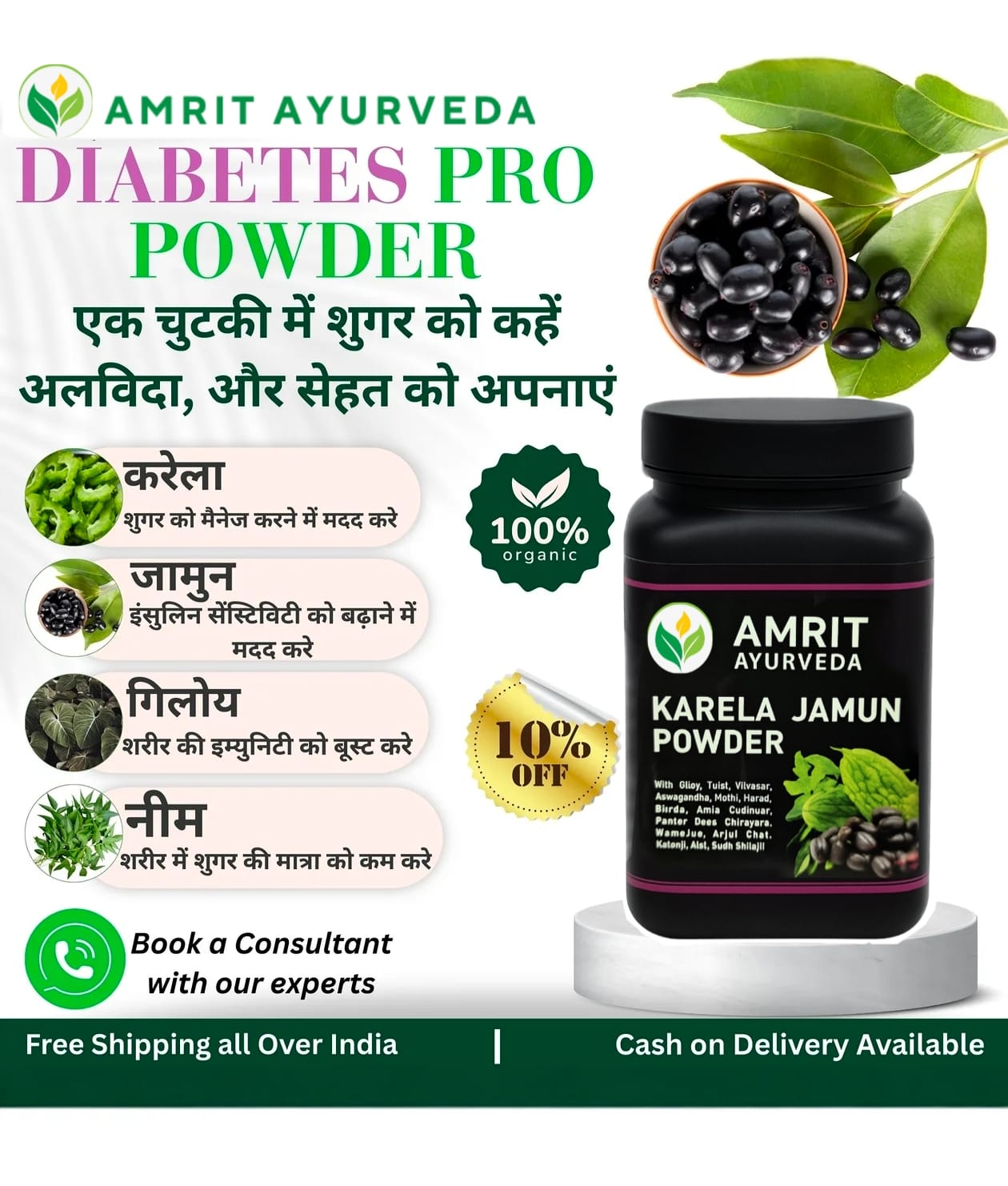 karela Jamun Powder